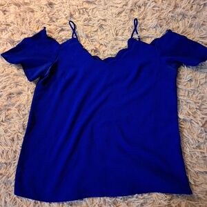 Royal‎ Blue Blouse